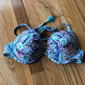 Victoria’s Secret push up bikini top 34D